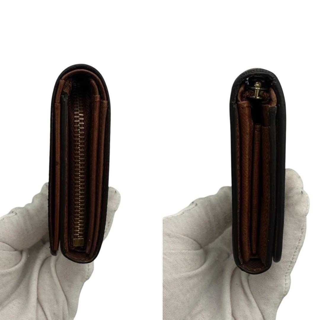 【極美品】ルイヴィトン モノグラム 二つ折り財布 トレゾール ヴィンテージ