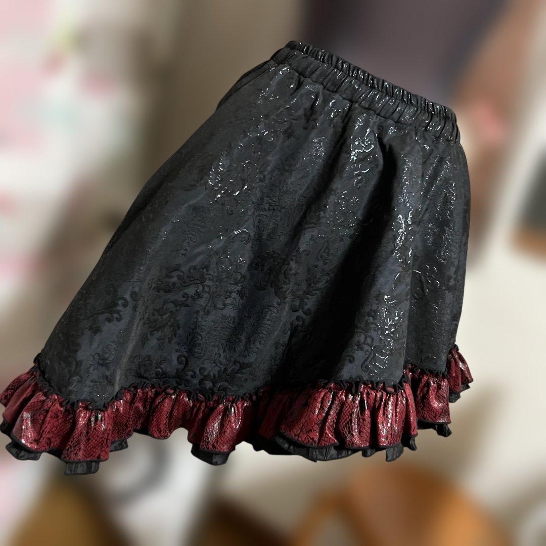 新品キューティーフラッシュ　コルセット付きスカートセット