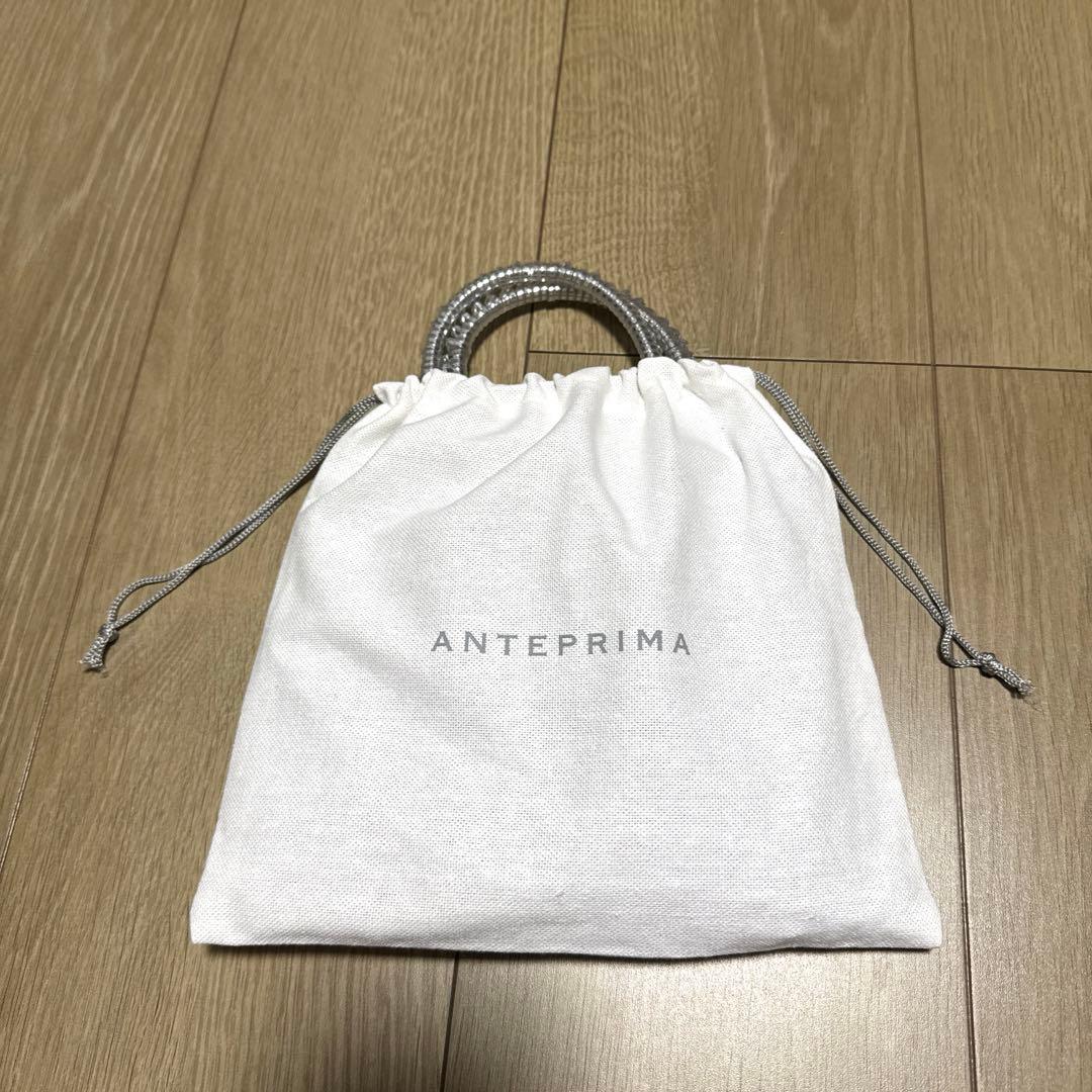 [美品]ANTEPRIMA シルバーショルダーバッグ