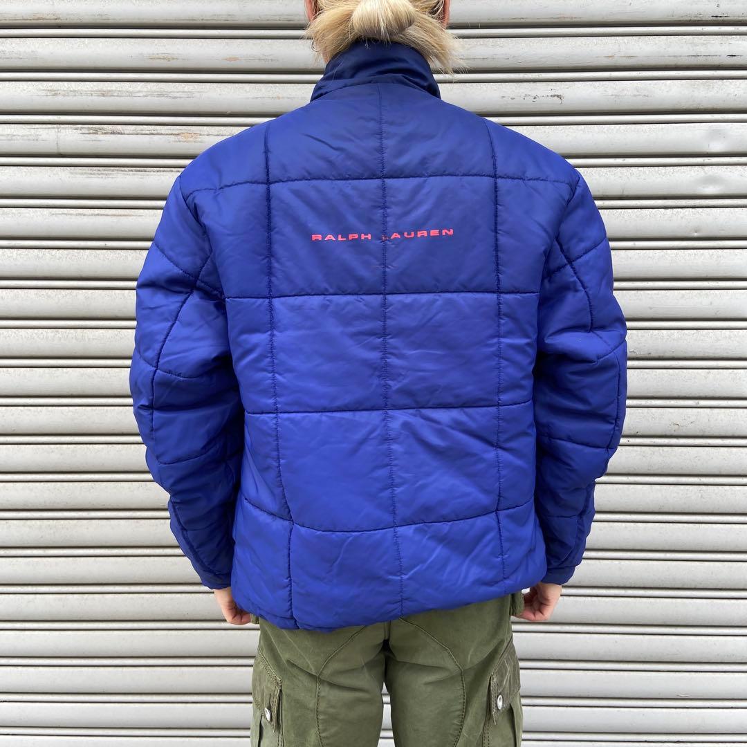 Cherry 90s☆POLOSPORT☆ラルフローレン☆リバーシブルパフ