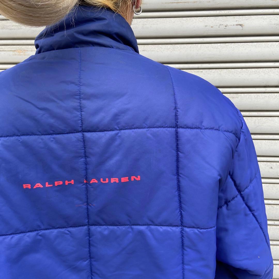 Cherry 90s☆POLOSPORT☆ラルフローレン☆リバーシブルパフ