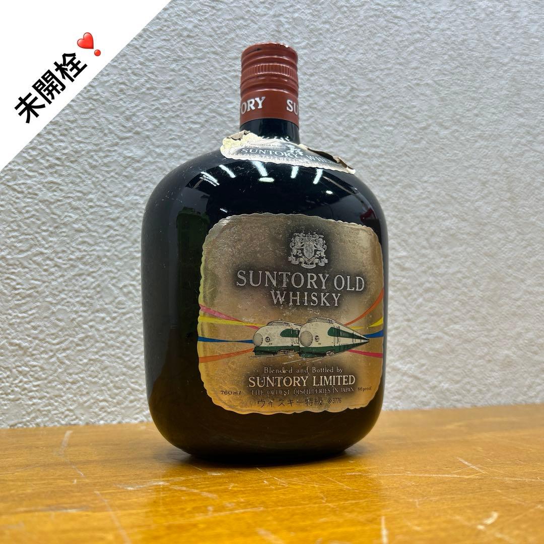 5087【未開栓】サントリー オールド ウイスキー東北新幹線開業記念