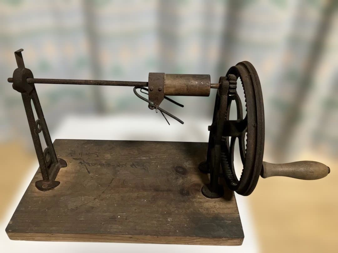 糸巻き機 木製鉄製 アンティーク 中古品 - メルカリ