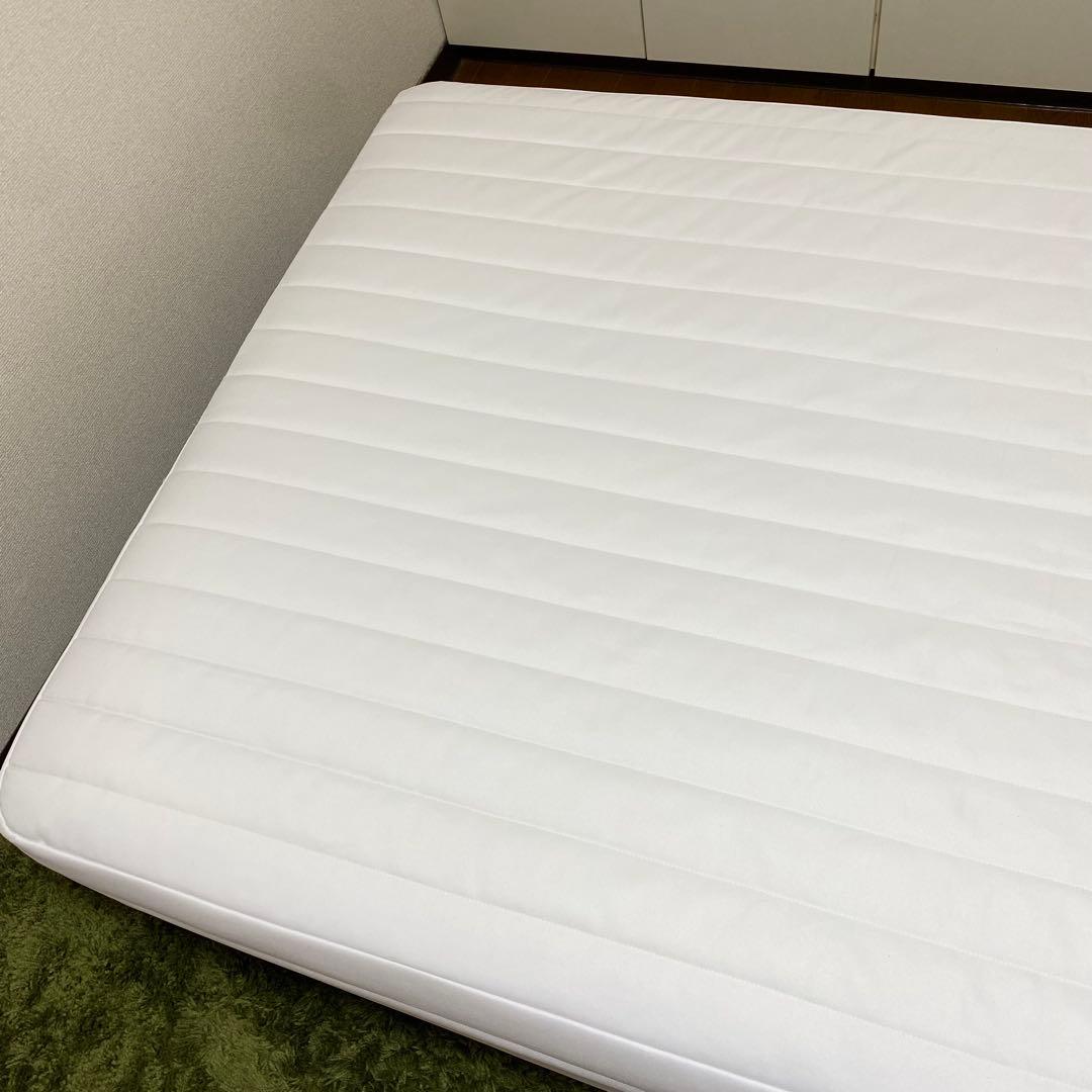 無印良品 脚付きマットレス ポケットコイル セミダブル