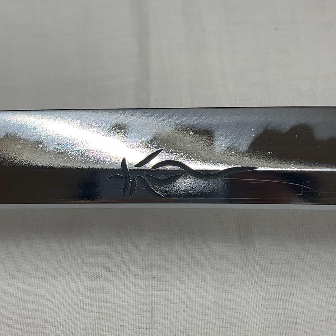 【模造刀】二本差し 太刀 脇差 昇龍 梵字 彫り込み