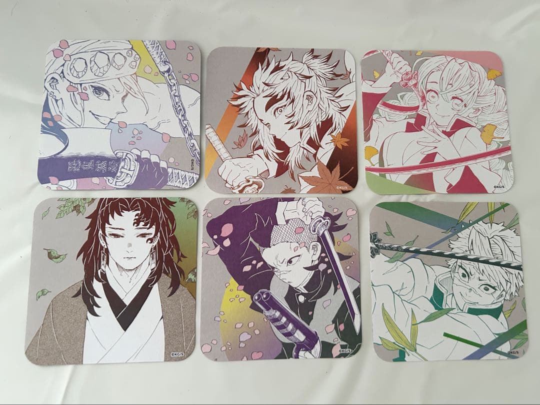 鬼滅の刃 ジャンプショップ限定 木製カレンダー イラストシート 冨岡