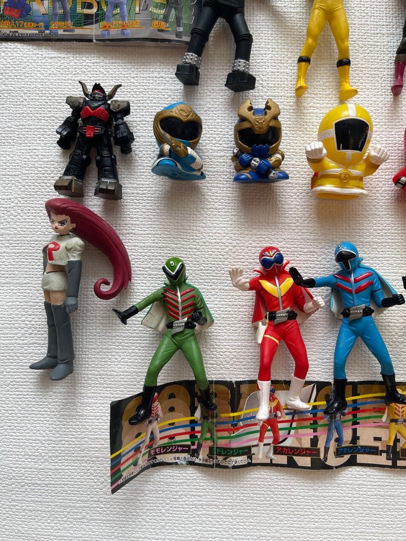 スーパー戦隊　戦隊ヒーロー フィギュアセット バンダイなど　ガチャガチャ