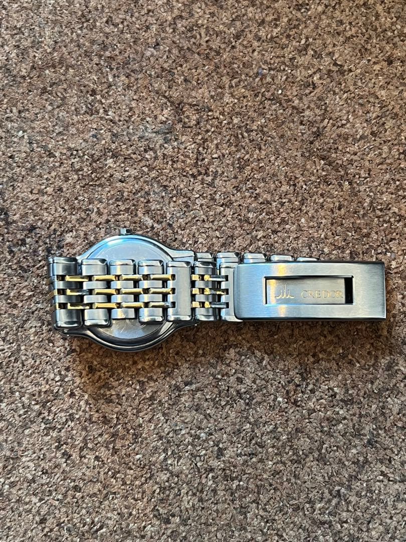 SEIKO CREDOR 18KT 腕時計 9572‐6000