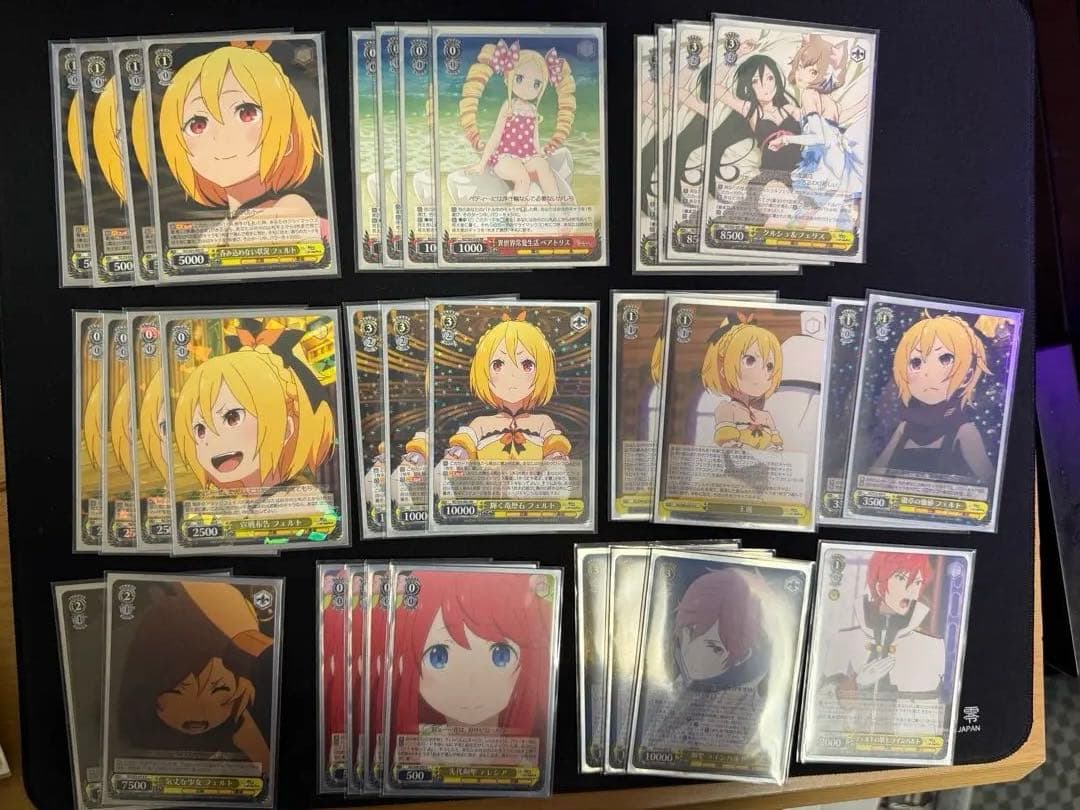 ヴァイスシュヴァルツ リゼロ デッキ 引退品 ヴァイスシュヴァルツ引退