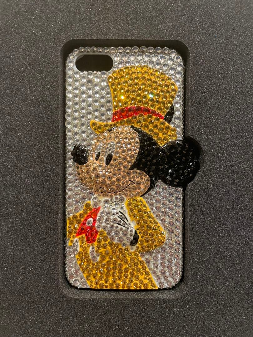 ディズニー】30周年ハピネスイヤー スワロフスキーケース Disneyミッキー