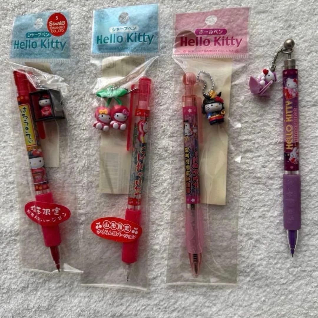s*o様 ハローキティ　ご当地キティ　ストラップ　根付　ボールペン　シャーペン