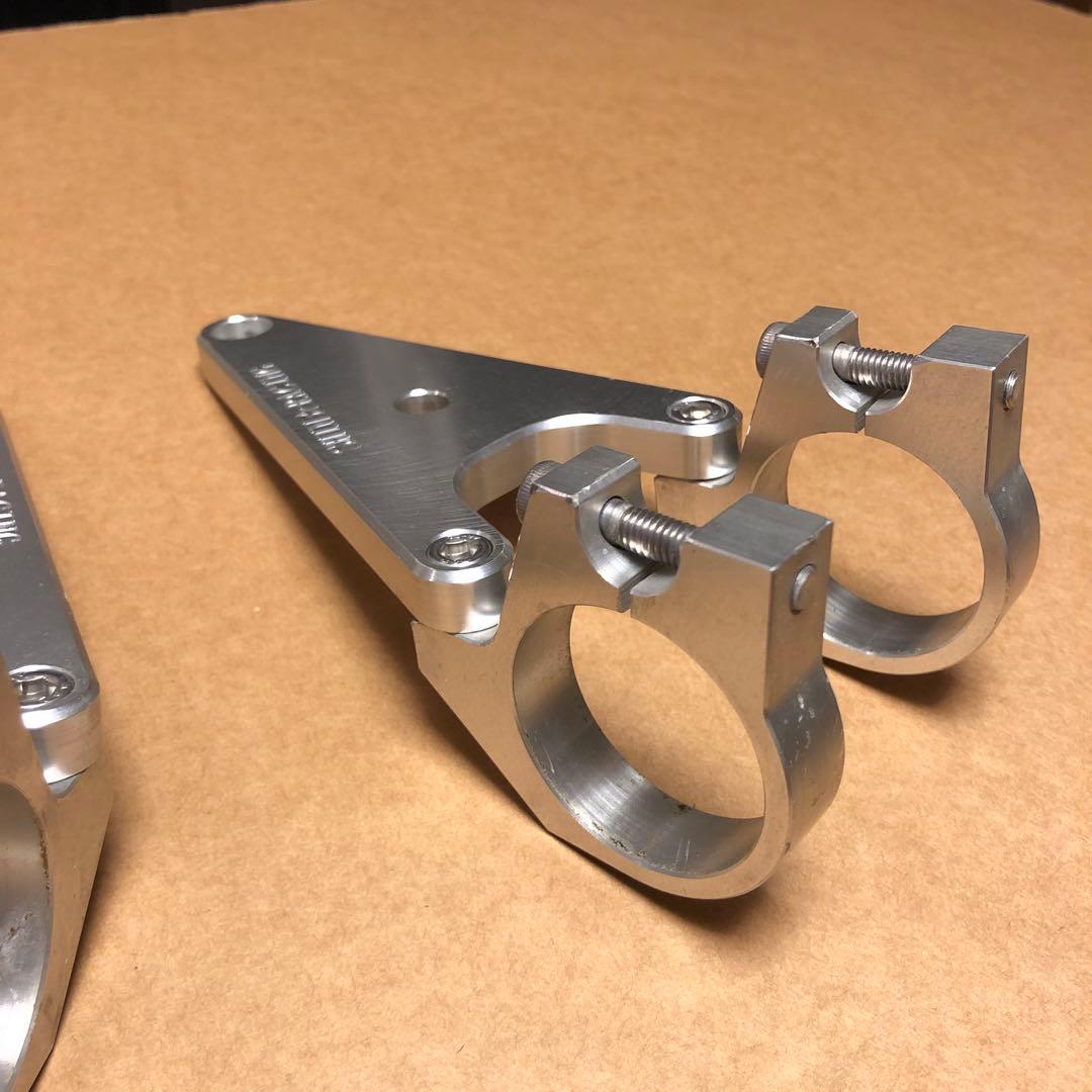 SHIN☆RACING アルミヘッドライトステー &ブラケットセットZEP750