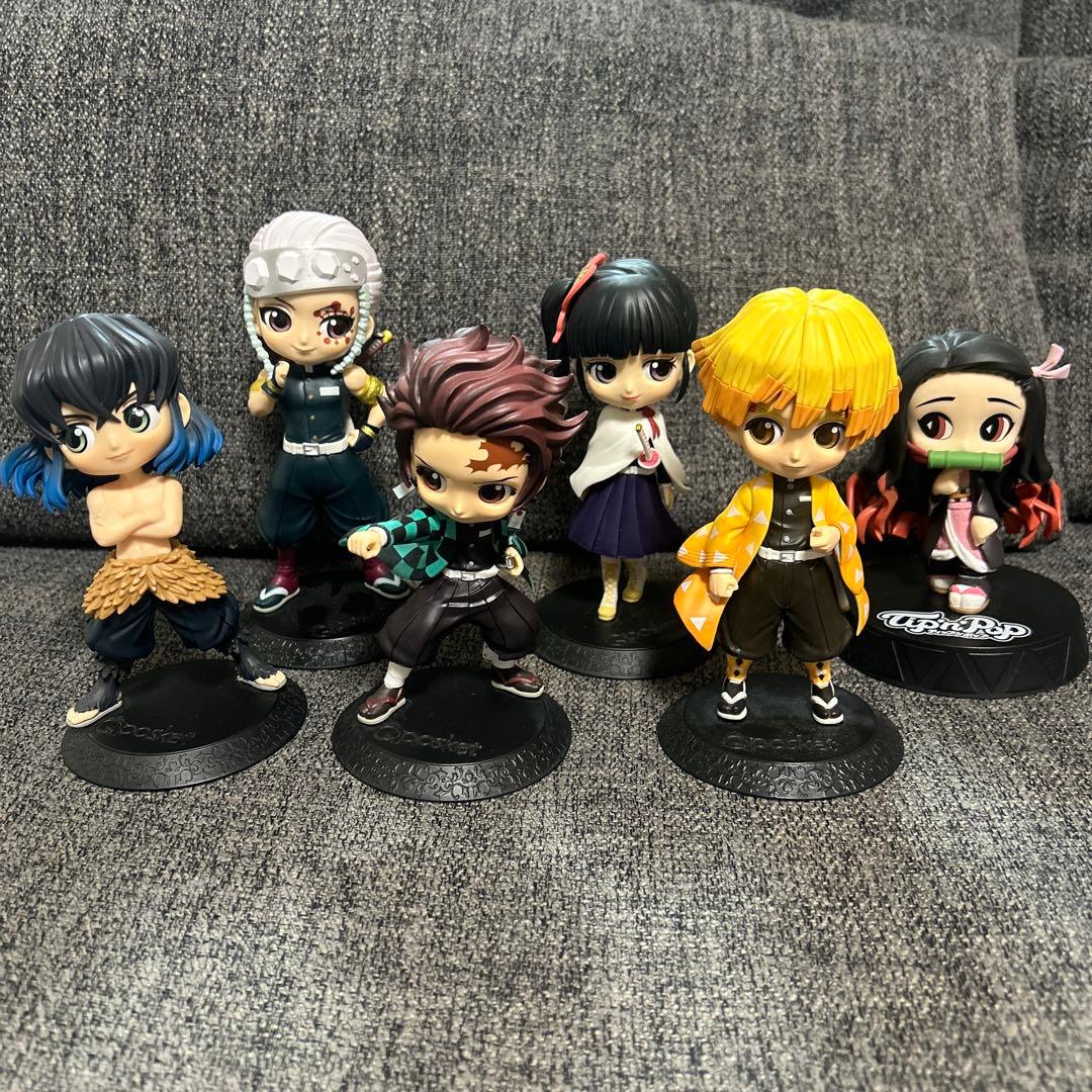 鬼滅の刃 Qposketフィギュア まとめ売り おまけねずこフィギュア付き