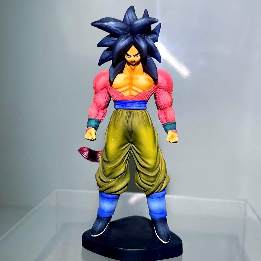 リペイント HGドラゴンボール フィギュア 超サイヤ人 4孫悟空 フル