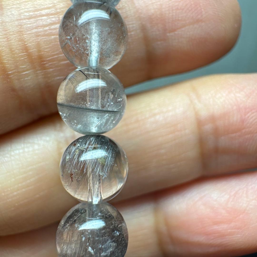 信念をもって前進！成功を掴む⭐︎プラチナルチルクォーツブレスレット