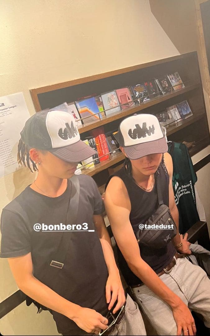 D.Y.W メッシュキャップ LANA eyden 18stop着用 - メルカリ