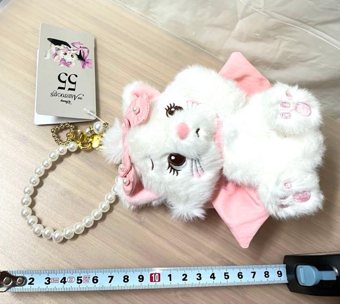 ディズニーストア マリーちゃん ぬいぐるみ キーチェーン おしゃれ