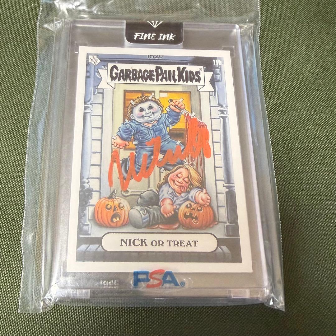 Nick Castle サインカード ニックキャッスル マイケルマイヤーズ