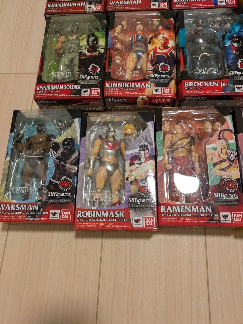 SHFiguarts キン肉マン フィギュア19体セット　未使用