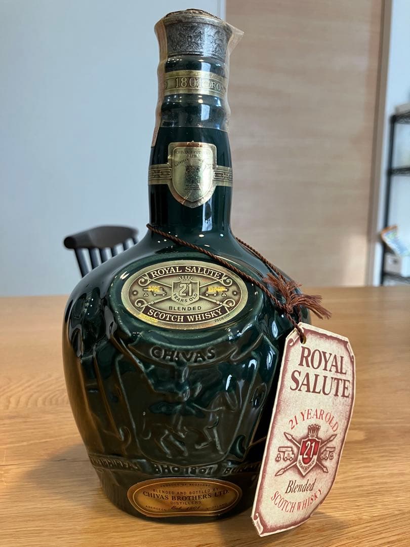 シーバス ロイヤルサルート21年 緑陶器ボトル 1000ml ロイヤルサルート