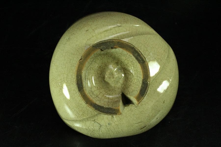 茶道具 古萩 刷毛目茶碗 江戸末期 桂又三郎 書付(K-YC560) - メルカリ