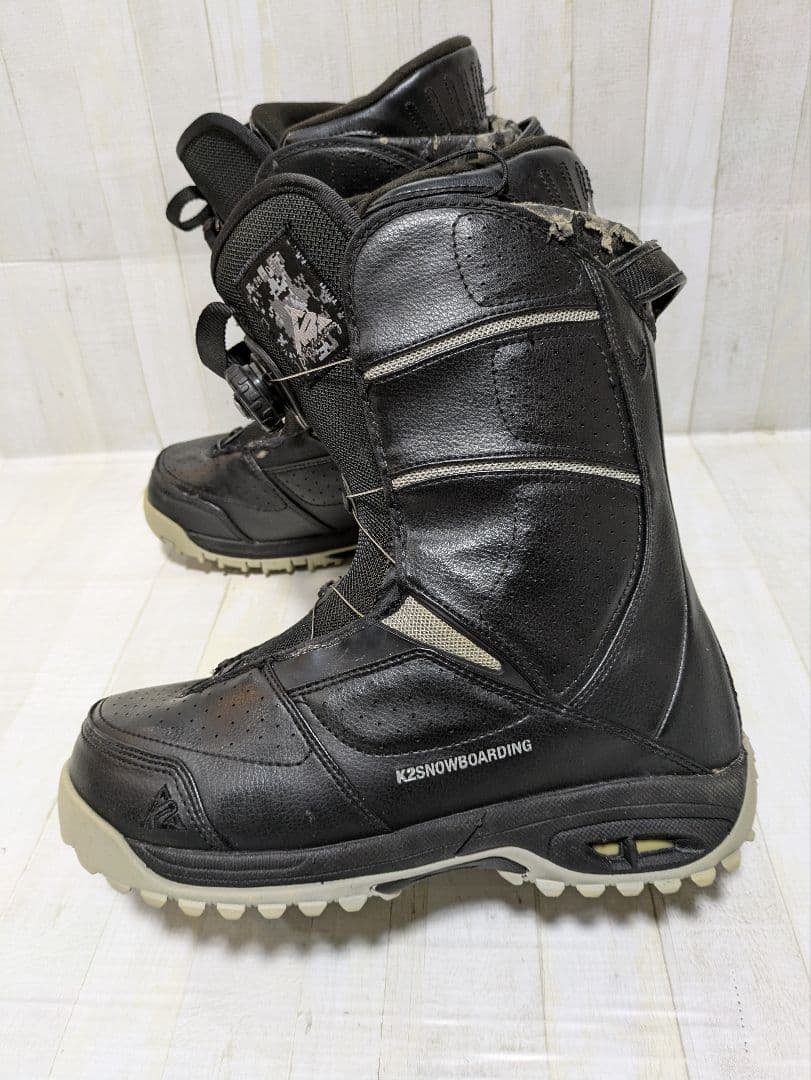 K2 スノーボードブーツ RAIDER BOAシステム 黒