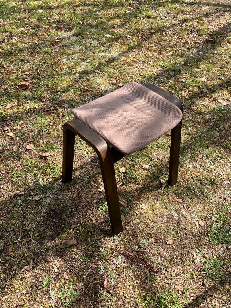 レトロ　ヴィンテージ　古道具　古家具　スツール　スタッキング　木製