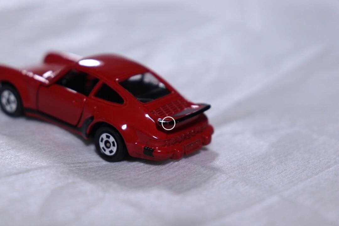 日本製　トミカ　外国車シリーズ　ポルシェ　930 ターボ　F1 西ドイツ車