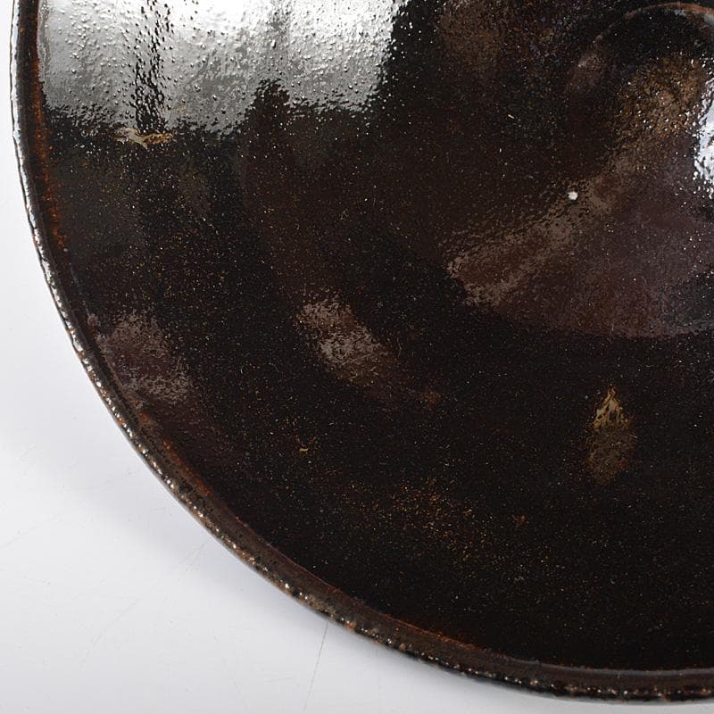 茶道具 人間国宝 加藤土師萌 黒唐津 茶碗 共布共箱 D R6899 - メルカリ