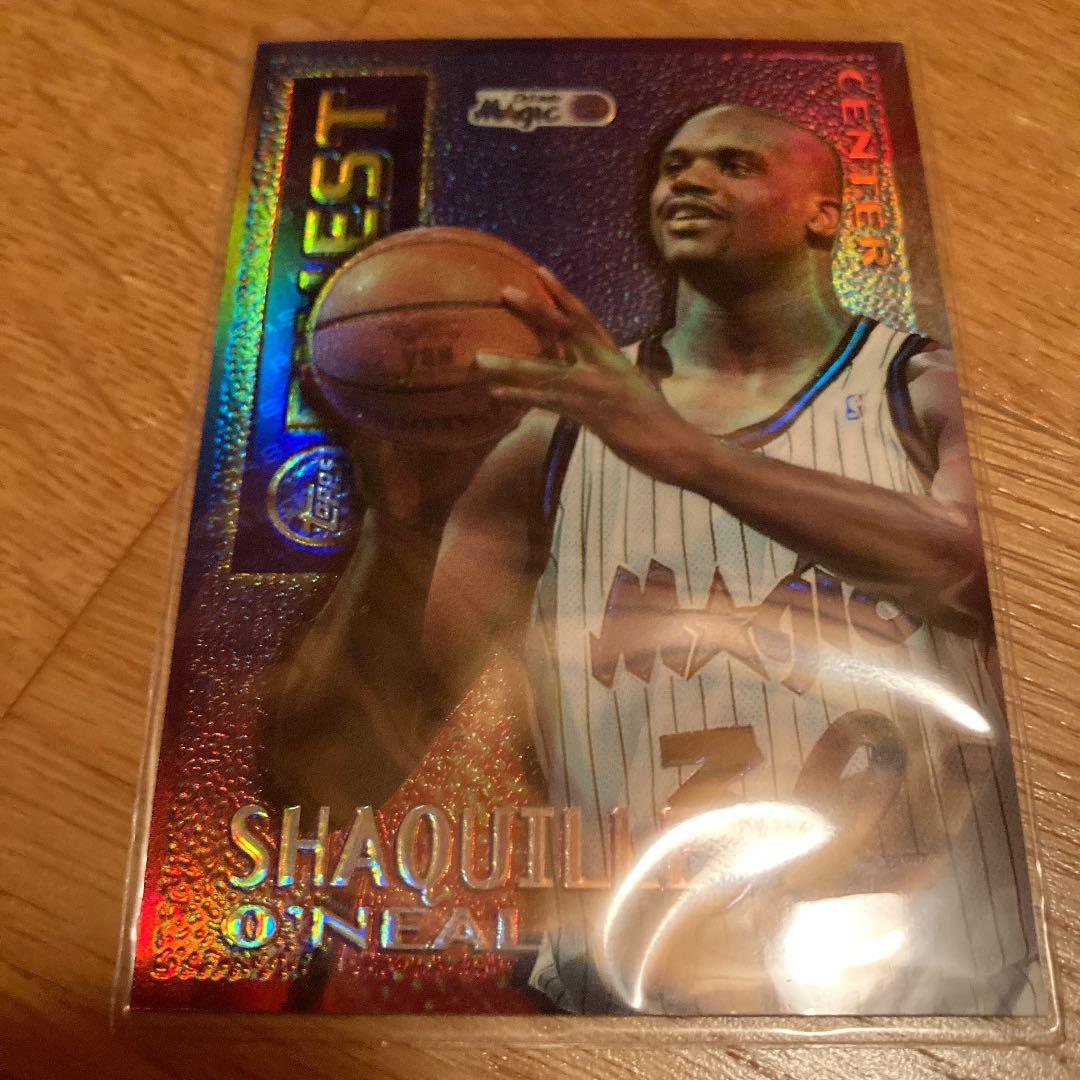 95-96 FINEST MYSTERY BOLS.REF. SHAQ 1995-96 Topps Finest