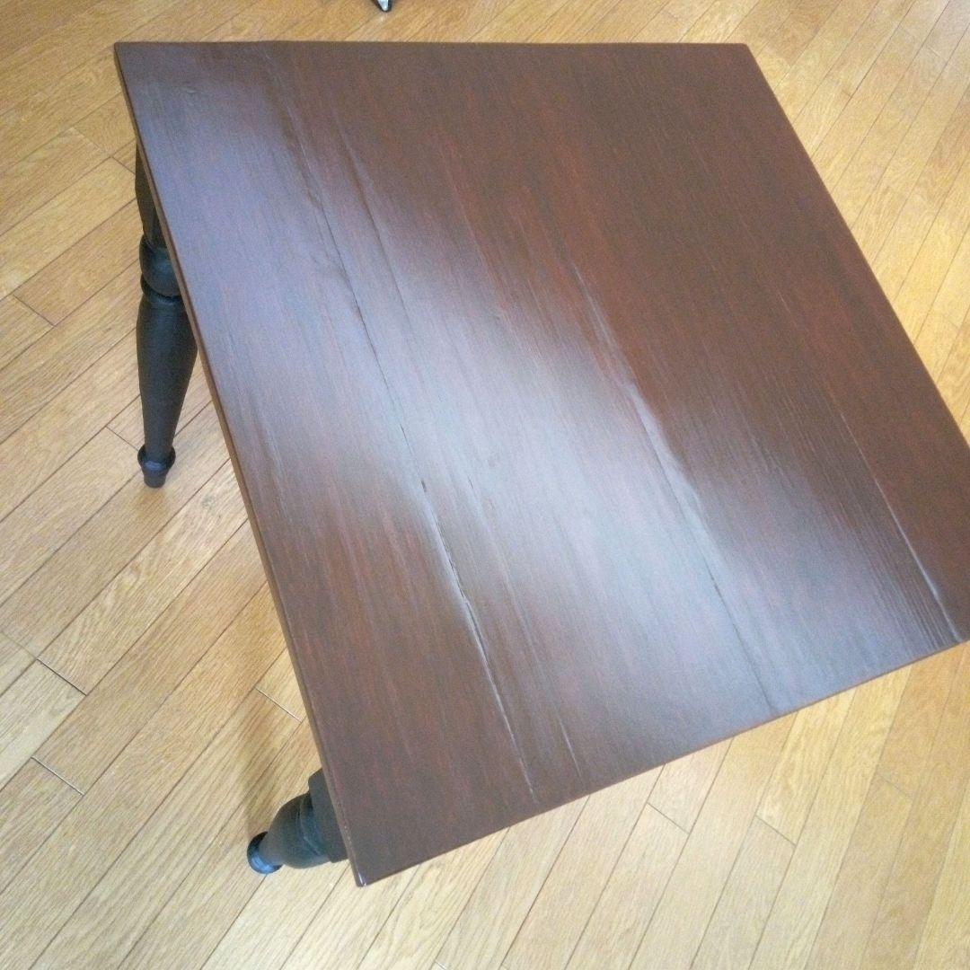 COCO　アンティーク調ろくろ脚テーブル