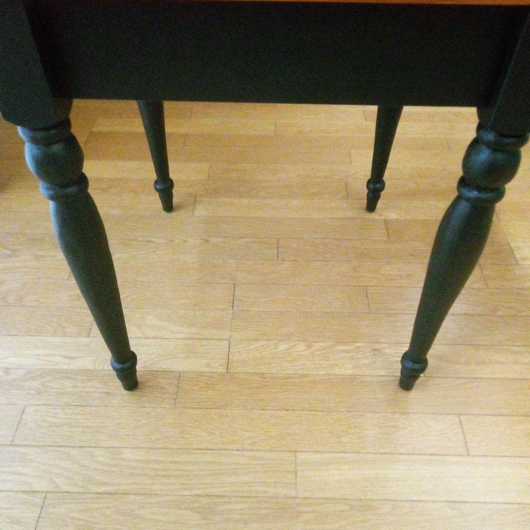 COCO　アンティーク調ろくろ脚テーブル