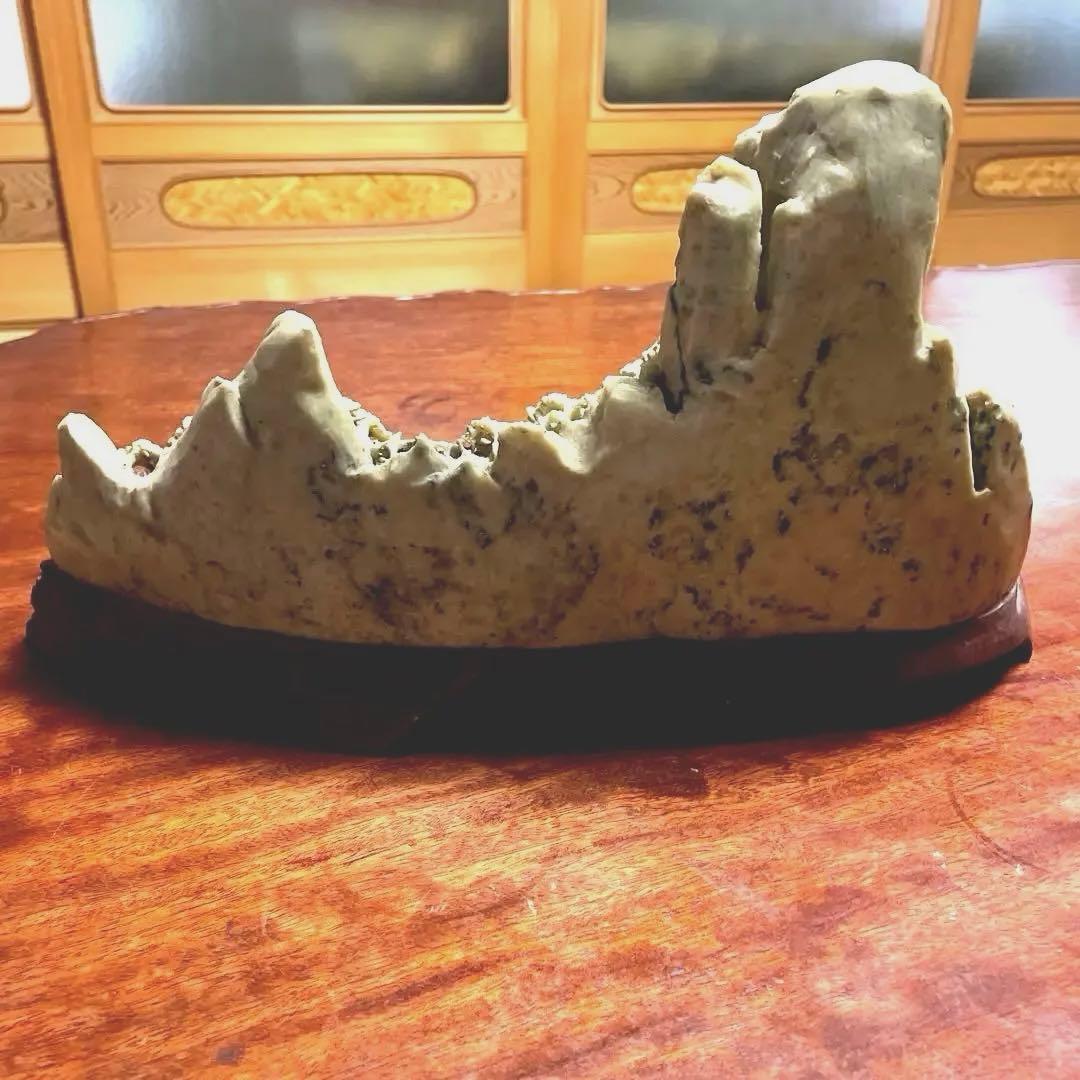 アンティーク 天然大理石 置物 台湾お土産