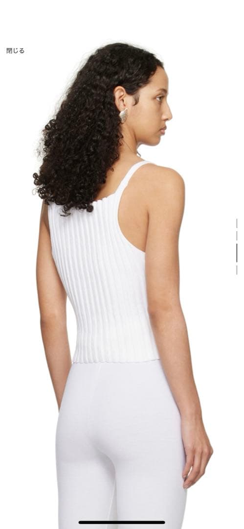 chopova lowena タンクトップ　ノースリーブ　キャミ　チョポバ