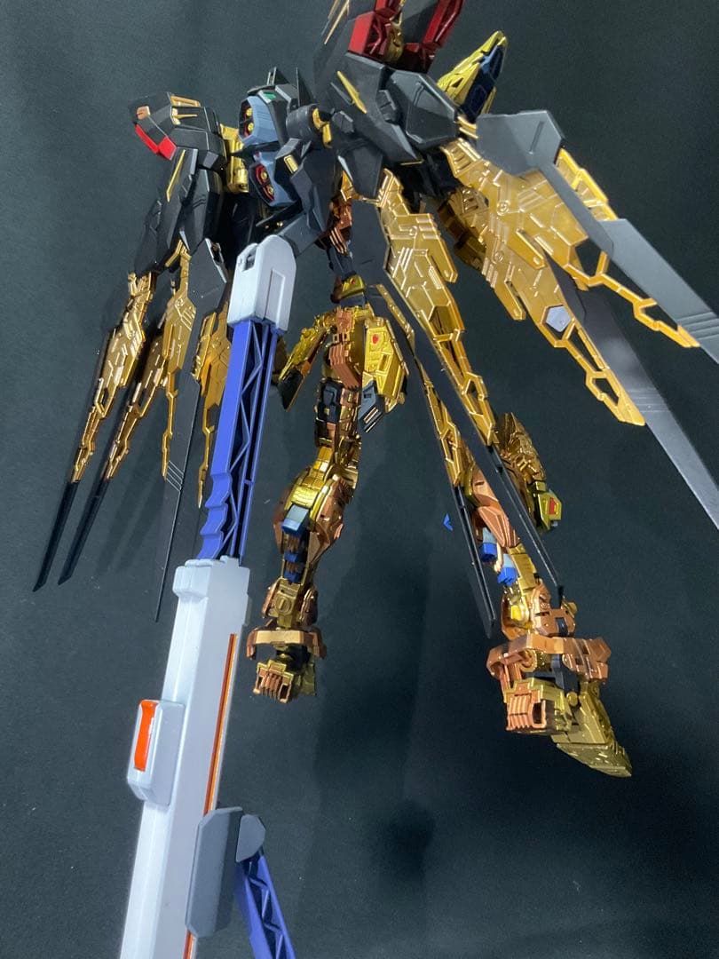 mgex ストライクフリーダム　全塗装　完成品