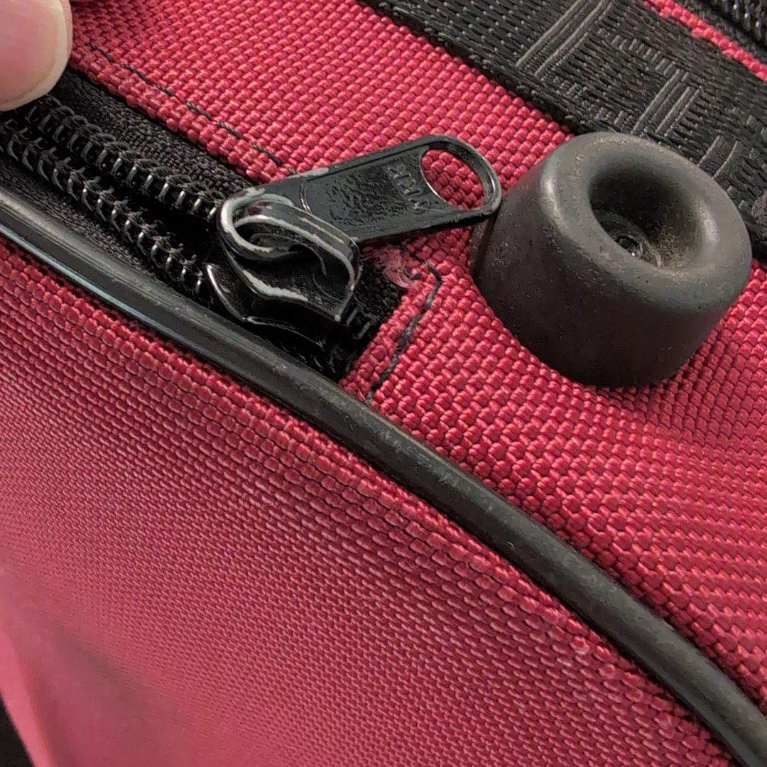 BAM Stylus バイオリンケース　バーガンディ×シルバー