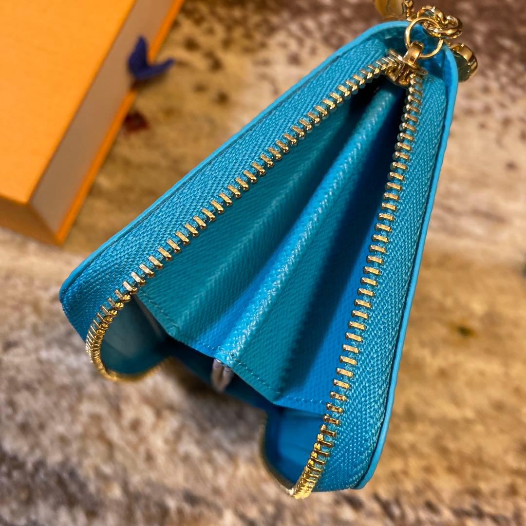 未使用 ルイヴィトン 村上隆コラボ ジッピーパース