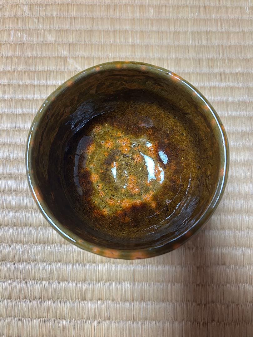 大樋窯変 伊豆蔵正次】茶碗 茶道具 和食器 骨董 九谷焼 共箱 茶器 陶器