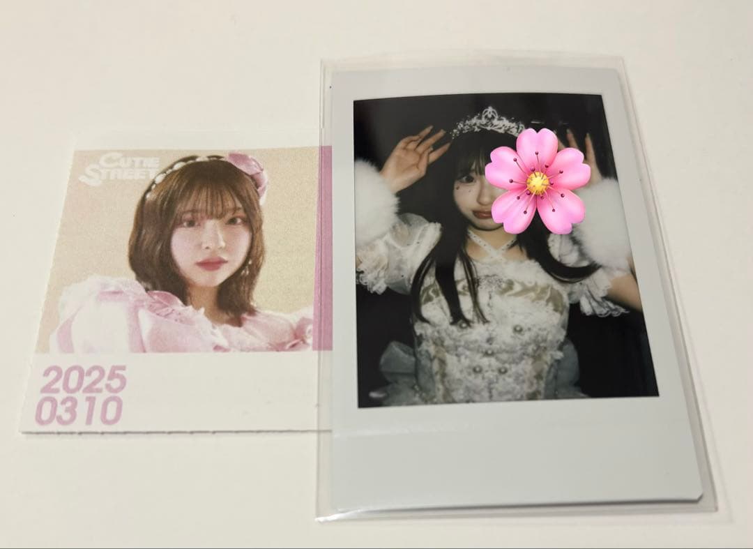 CUTIE STREET 桜庭遥花 2025 生誕祭 生誕衣装verチェキ - メルカリ