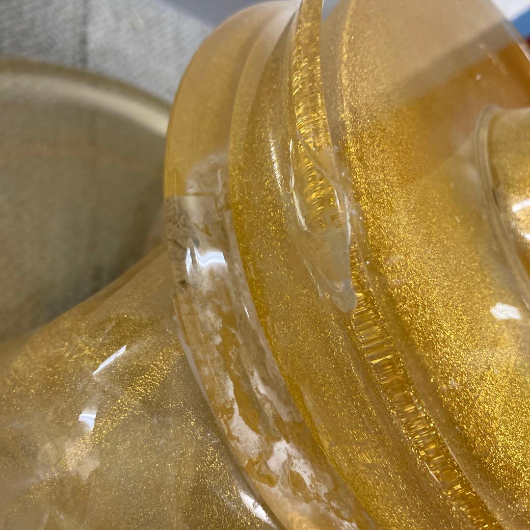 19世紀 ヴェネチア コンポート 特大品 タトチ 東さ8-0107④