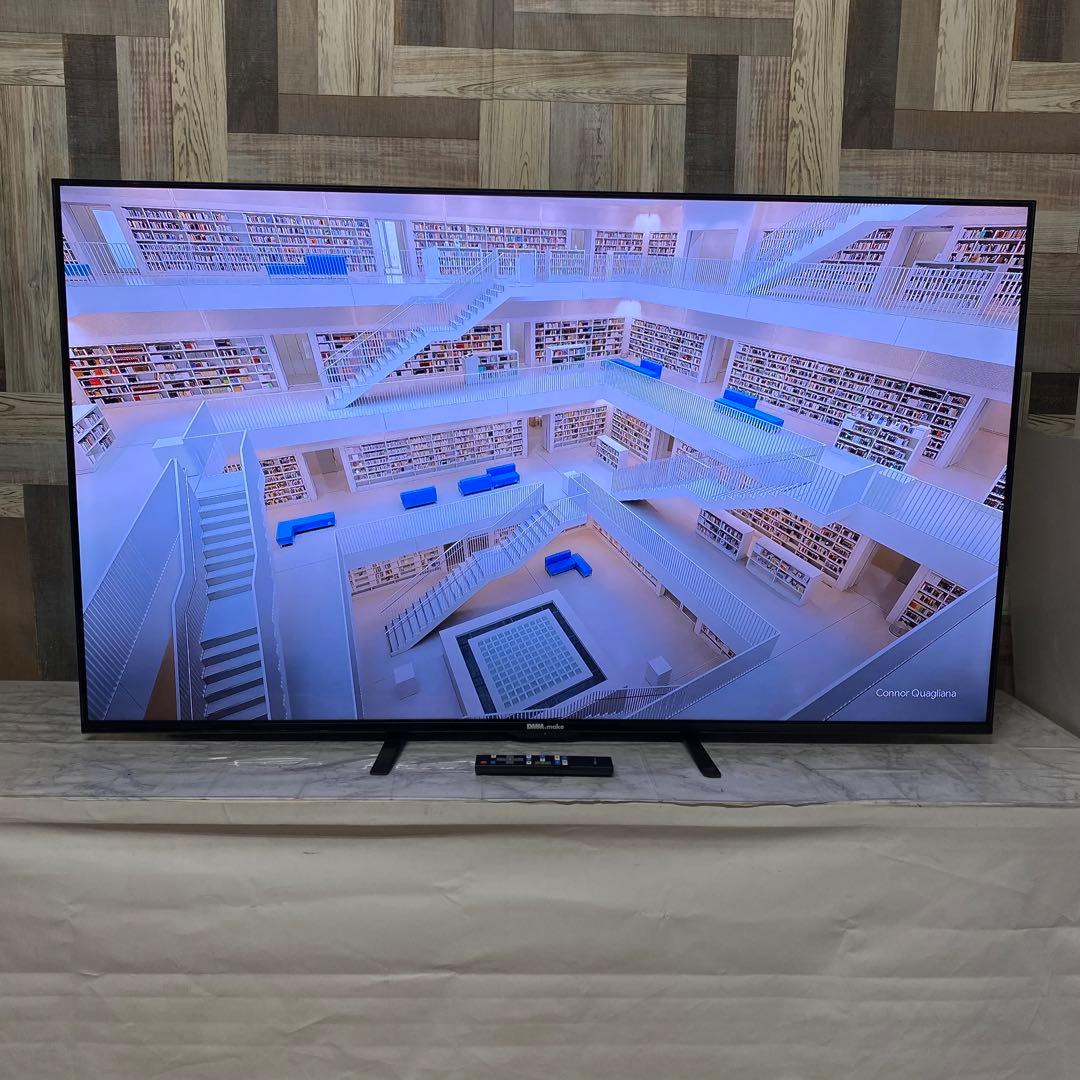 即日受渡❣️2年前購入4K55型液晶モニター34500円