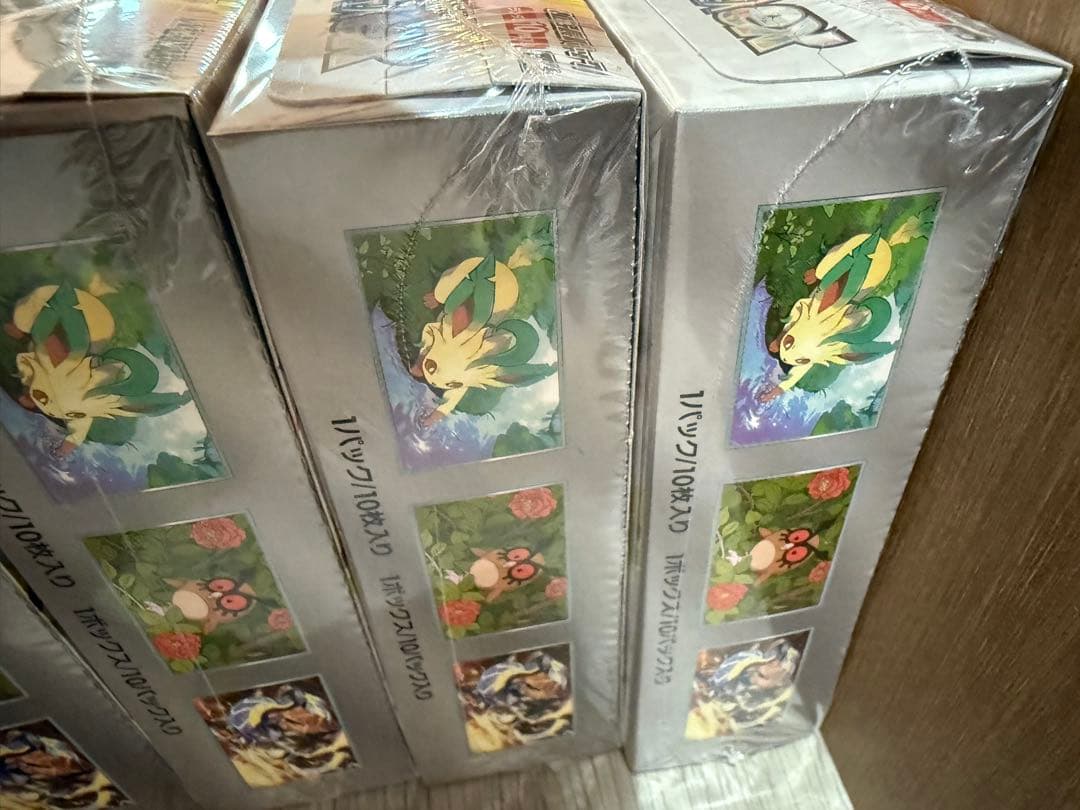 ポケカ　テラスタルフェスex 未開封シュリンク付き　10BOX