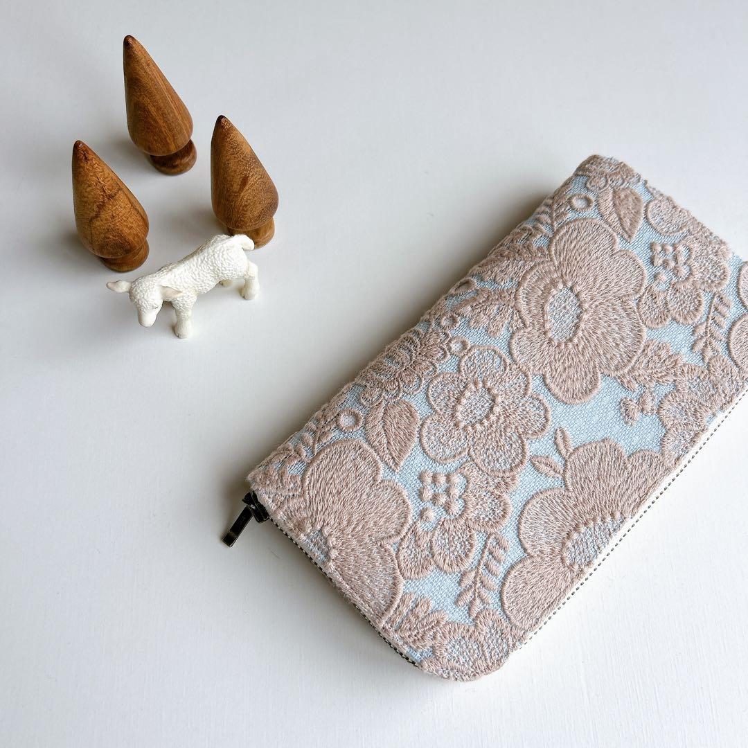 ✩専用✩ミナペルホネン☆ラウンドファスナー長財布☆ハンドメイド