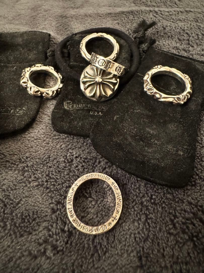 【はなを】クロムハーツ　スペーサーリングプレーン 6mm