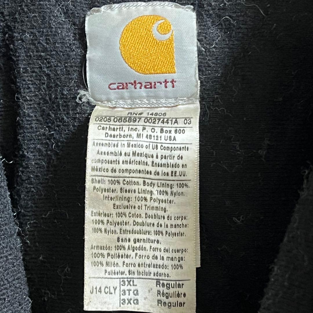 【carhartt】カーハート　サンタフェジャケット　ワインレッド　サンフェード