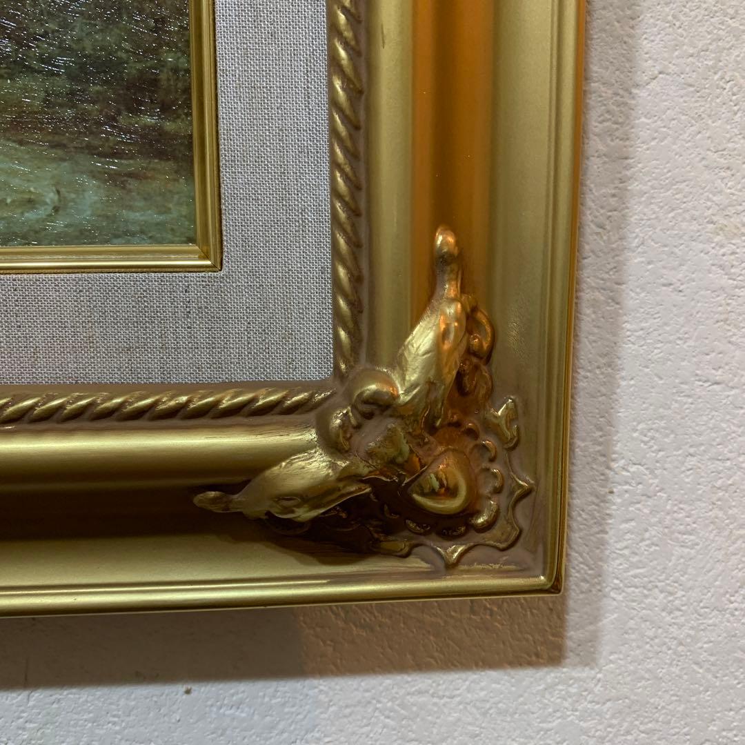 絵画　額装　世界の名画　　ジャン＝バティスト・カミーユ・コロー　F6美術工芸画