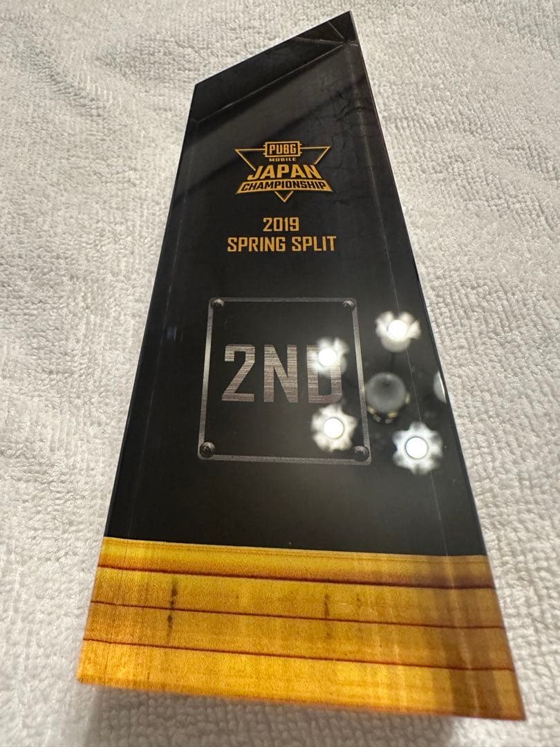 概要欄必読 超貴重 PUBG JAPAN日本国内大会準優勝トロフィー