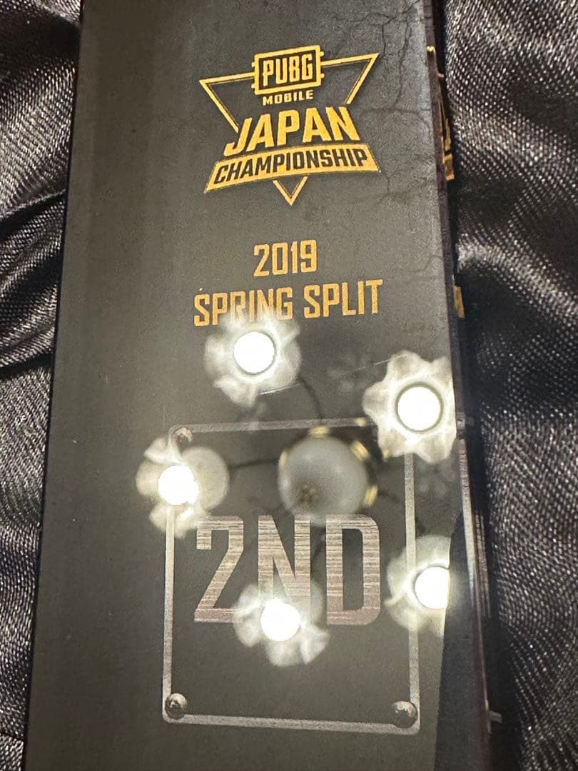 概要欄必読 超貴重 PUBG JAPAN日本国内大会準優勝トロフィー