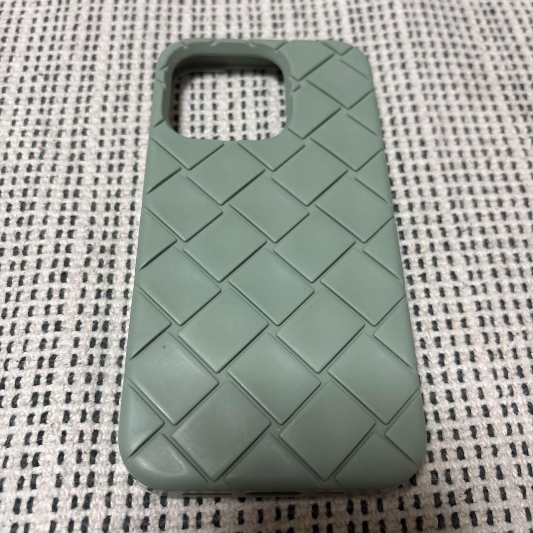 BOTTEGA VENETA グリーン iPhone14proケース