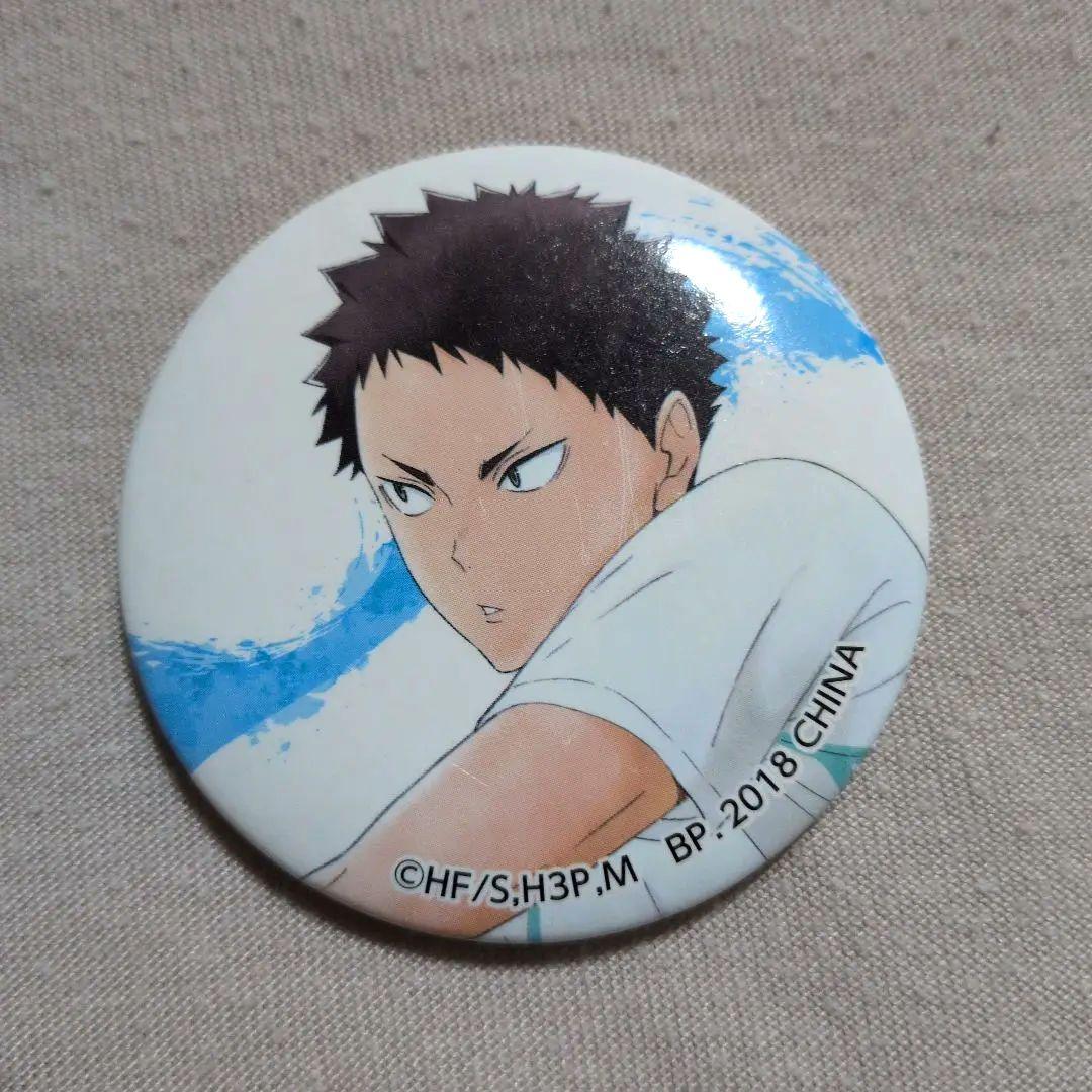 ハイキュー 一番くじ ラストワン賞 缶バッジ 岩泉一 試合の呼吸 - メルカリ